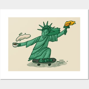 Lady Liberty Posters and Art